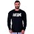 Camiseta Manga Longa Moletinho MXD Conceito Awesome - Imagem 2