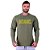 Camiseta Manga Longa Moletinho MXD Conceito Brasil Slogan - Imagem 2