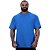 Camiseta Oversized Masculina MXD Conceito Maior Gramatura Azul - Imagem 1