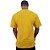 Camiseta Oversized Masculina MXD Conceito Maior Gramatura Amarelo - Imagem 2