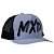 Boné Trucker Exclusivo MXD Conceito Masculino Estampado em Relevo Branco - Imagem 1