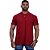 Camisa Gola Polo Masculina Malha Piquet 50% Algodão 50% Poliéster Penteado Rentex MXD Conceito Bordô - Imagem 1