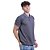 Camisa Polo Piquet Premium Penteado Masculina 50% Algodão 50% Poliéster MXD Conceito Mescla Black - Imagem 1