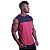 Regata Machão Longline Sem Manga MXD Conceito 100% Algodão Bicolor Preto e Vermelho - Imagem 4