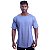 Camiseta Morcegão Masculina MXD Conceito Lisa 100% Algodão Azul Mesclado - Imagem 4