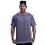 Camiseta Morcegão Masculina MXD Conceito Lisa 100% Algodão Mescla Black - Imagem 4