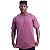 Camiseta Morcegão Masculina MXD Conceito Lisa 100% Algodão Bordô Mesclado - Imagem 3