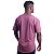 Camiseta Morcegão Masculina MXD Conceito Lisa 100% Algodão Bordô Mesclado - Imagem 2