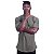 Camiseta Morcegão Masculina MXD Conceito Lisa 100% Algodão Verde Militar - Imagem 3
