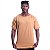 Camiseta Morcegão Masculina MXD Conceito Lisa 100% Algodão Caramelo - Imagem 3