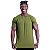 Camiseta Tradicional Tech Modal MXD Conceito Original 91% Modal 9% Elastano Fio Micro Modal Extra Fino Verde Oliva - Imagem 1