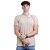 Camisa Polo Piquet Premium Penteado Masculina 50% Algodão 50% Poliéster MXD Conceito Bege - Imagem 1