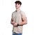 Camisa Polo Piquet Premium Penteado Masculina 50% Algodão 50% Poliéster MXD Conceito Bege - Imagem 4