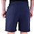 Bermuda em Tactel com Elastano Masculino MXD Conceito Bolso Com Ziper Azul Marinho - Imagem 2