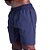 Bermuda em Tactel com Elastano Masculino MXD Conceito Bolso Com Ziper Azul Marinho - Imagem 9