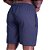 Bermuda em Tactel com Elastano Masculino MXD Conceito Bolso Com Ziper Azul Marinho - Imagem 7