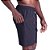 Bermuda em Tactel com Elastano Masculino MXD Conceito Bolso Com Ziper Preto - Imagem 2