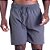 Bermuda em Tactel com Elastano Masculino MXD Conceito Bolso Com Ziper Chumbo - Imagem 2