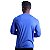 Camiseta Proteção UV 50+ Manga Longa MXD Conceito 90% Poliéster 10% Elastano Azul Royal - Imagem 2
