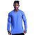Camiseta Proteção UV 50+ Manga Longa MXD Conceito 90% Poliéster 10% Elastano Azul Royal - Imagem 1