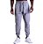 Calça De Tactel Com Elastano MXD Conceito Com Bolso Zíper Cinza Claro - Imagem 3
