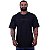 Camiseta Oversized Masculina MXD Conceito Maior Gramatura Minimalist Preto - Imagem 1