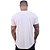 Camiseta Longline 50% Algodão 50% Poliéster Masculina MXD Conceito Areia Mesclado - Imagem 2