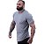 Camiseta Longline Masculina MXD Conceito LIS 96% Viscose 4% Elastano Mescla Tradicional - Imagem 2