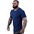 Camiseta Longline Masculina MXD Conceito LIS 96% Viscose 4% Elastano Azul Marinho - Imagem 2