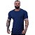 Camiseta Longline Masculina MXD Conceito LIS 96% Viscose 4% Elastano Azul Marinho - Imagem 1