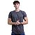 Camiseta Viscose Longline Masculina MXD Conceito LIS 96% Viscose 4% Elastano Grafite - Imagem 4
