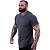Camiseta Longline Masculina MXD Conceito LIS 96% Viscose 4% Elastano Grafite - Imagem 2