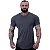 Camiseta Longline Masculina MXD Conceito LIS 96% Viscose 4% Elastano Grafite - Imagem 1