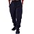Calça Masculina Moletom Peluciada Sem Punho MXD Conceito Bolso Lateral Preta - Imagem 2