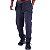 Calça Masculina Moletom Peluciada Sem Punho MXD Conceito Bolso Lateral Preto Mesclado - Imagem 1