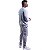 Conjunto De Moletom Basico Blusa Basic Sem Capuz e Calça Basic Com Bolso Masculina MXD Conceito Cinza Mescla - Imagem 3