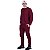 Conjunto De Moletom Basico Blusa Basic Sem Capuz e Calça Basic Com Bolso Masculina MXD Conceito Bordô - Imagem 2