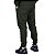 Calça Masculina Em Helanca Peluciada MXD Conceito 100% Poliéster Com Bolso Verde Militar - Imagem 3