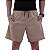 Bermuda em Tactel com Elastano Masculino MXD Conceito 3 Bolsos Bege - Imagem 1