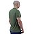 Camiseta Masculina Malha Canelada Tradicional MXD Conceito Verde Militar - Imagem 3