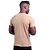 Camiseta Masculina Malha Canelada Tradicional MXD Conceito Bege - Imagem 3