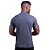 Camiseta Masculina Malha Canelada Tradicional MXD Conceito Mescla Preto - Imagem 3