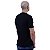 Camiseta Masculina Malha Canelada Tradicional MXD Conceito Preto - Imagem 3