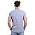 Camiseta Masculina Malha Canelada Tradicional MXD Conceito Cinza - Imagem 2