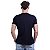 Camiseta Masculina Malha Trabalhada Tradicional MXD Conceito Preto - Imagem 4