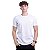 Camiseta Masculina Malha Trabalhada Tradicional MXD Conceito Branco - Imagem 1