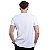 Camiseta Masculina Malha Trabalhada Tradicional MXD Conceito Branco - Imagem 3