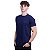 Camiseta Masculina Malha Trabalhada Tradicional MXD Conceito Azul Marinho - Imagem 1