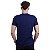 Camiseta Masculina Malha Trabalhada Tradicional MXD Conceito Azul Marinho - Imagem 4