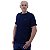 Camiseta Masculina Malha Trabalhada Tradicional MXD Conceito Azul Marinho - Imagem 1